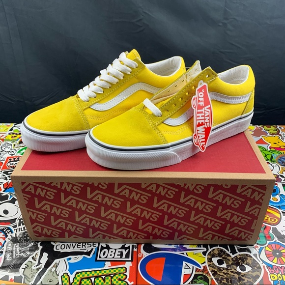 Vans Shoes - Vans Old Skool Vibrant Yellow Womens Sizes